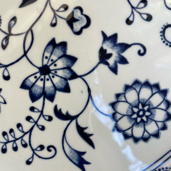 Replacement Blue Nordic by J&G Meakin English Ironstone Hand-Engraved  Platter - Picture 9 of 15